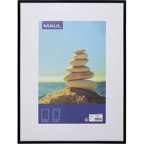 Maul 1935890 Cadre photo amovible Format du papier: 30 x 40 cm noir