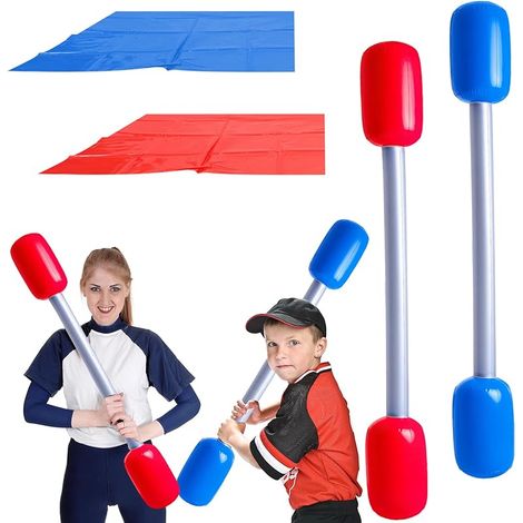 Jeux Gladiator Extérieur, Bâton de Combat Gladiateur JouetGonflable, Jeux de GonflablePlage, Jeux Piscine Gonflablepour Enfant, Jeu Gladiateur Gonflable avec GonflableBâtons (1/5)