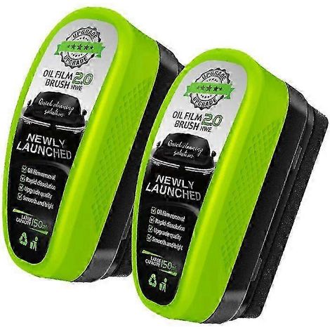 2 à 4 lingettes nettoyantes pour film oléofuge vert 2.0, élimination puissante du film oléofuge et revêtement cristallin pour le lavage auto (1/5)