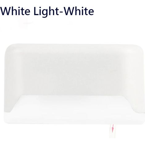(1 pièce - Lumière blanche) Lampe solaire LED blanc chaud pour marches, escaliers, jardin, balcon, terrasse, clôture - Étanche - Compatible avec les jardins, balcons et autres espaces extérieurs. (1/5)
