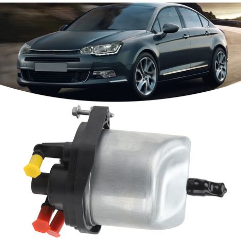Kraftstofffilter und Gehäusedeckel kompatibel mit Citroën Peugeot HDI Fiat JTD 1.4 1.6 Diesel HDI (1/5)