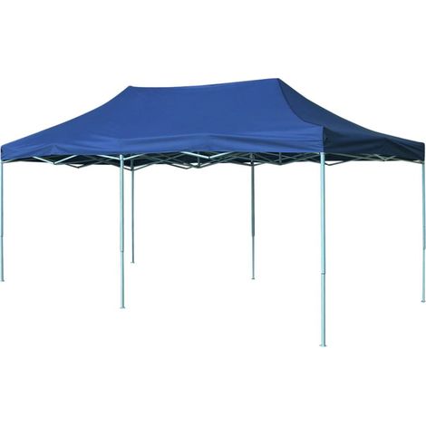 Carpa pleglable Pop-up 3x6 m azul vidaXL