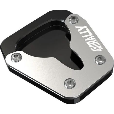 (450 rally argent) Compatible avec la KOVE 450 Rally (édition 2023), la plaque d'extension de béquille latérale, le rehausseur de béquille (édition 2022), les repose-pieds et le support FSE450R (éditi (1/4)