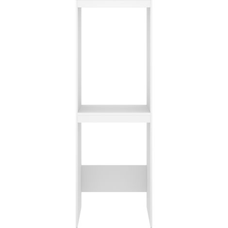 Colonne Superposable pour Lave-Linge / Sèche-Linge coloris Blanc - Longueur 63,3 x Profondeur 62 x Hauteur 190 cm (1/4)