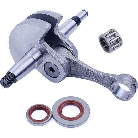 Vilebrequin pour Stihl MS660 066 MS650 065 pour tronçonneuse kit de joints d'huile 1122 030 0408, Vilebrequin, Joint d'huile, Roulement à aiguilles (1/5)
