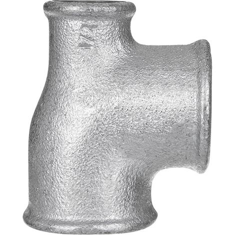 T-Stück 90 Grad, 1 1/4 x 1 x 1" IG Temperguss verzinkt  130