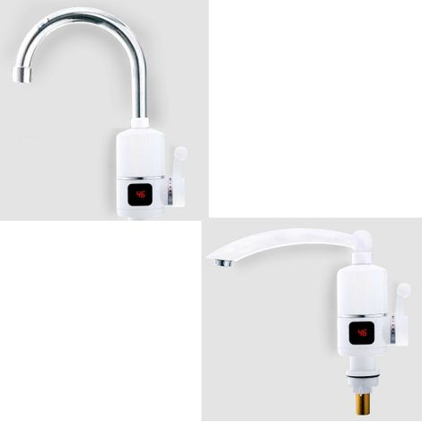 GRIFO MEZCLADOR ELÉCTRICO DE AGUA CALIENTE CON DISPLAY RX-010 (1/3)