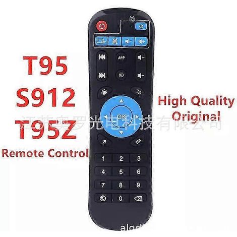 Télécommande T95 compatible avec les boîtiers HK1, T95, T95max, T95z, H96max, X96, MX10 et X88.
