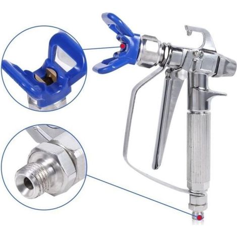 Paint spray gun, airless paint gun body coating sprayer machine (1/4)