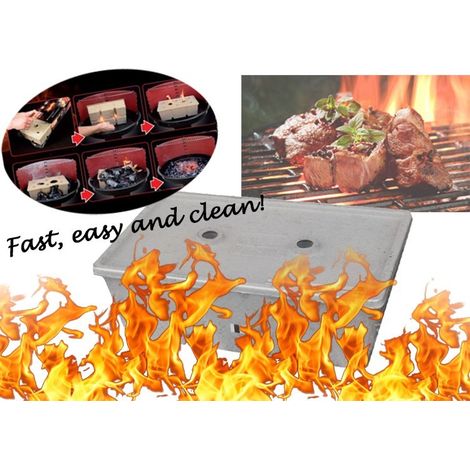 Kit allumage barbecue- allumage rapide facile et écologique - WELKHOME (1/3)