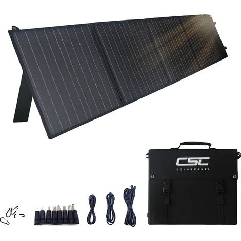 Estación de energía, potencia de 300 W, capacidad de carga solar, solo panel solar. (1/2)