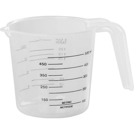 Odmerka MagicHome, 500 ml, s výlevkou, plastová