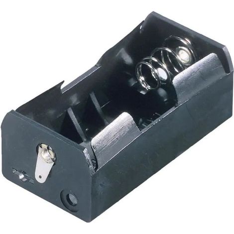 Bandeja de batería goobay 12457 con terminal para soldar 69x35x27,5 mm