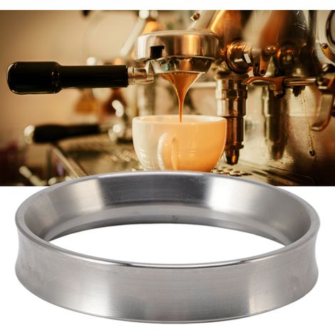 Auffangring für Kaffeepulver, spritzsicherer Auffangring für Kaffeepulver, magnetischer Auffangring aus Edelstahl, 51 mm. (1/5)