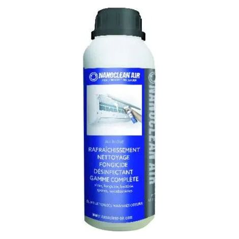 Nanoclean air, barattolo da 1 litro, detergente disinfettante per unità interne.