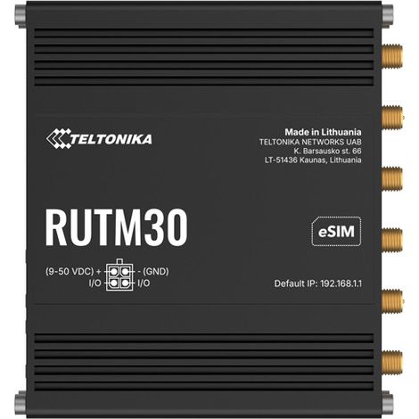 RUTM30 WiFi/5G LTE router, dual SIM (1/5)