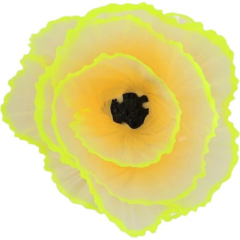 Décoration artificielle de corail, plantes fluorescentes pour aquarium, décoration paysagère jaune (1/3)