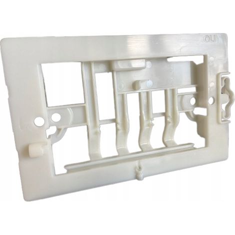Cadre Slim pour Bouton - Modèle 94130xxx - Couleur River - Compatible avec WC Suspendu - Design Élégant