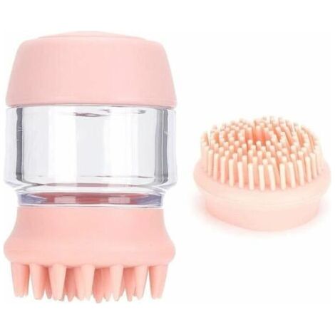 BUNTHAUS Brosse de toilettage pour chien, brosse de bain pour chien pour nettoyer les animaux domestiques, chiens, chats, chevaux (1/4)