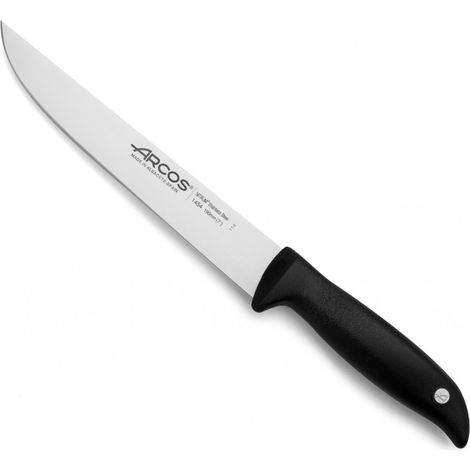 Cuchillo de cocina Arcos Menorca 145400 de acero inoxidable Nitrum y mango de polipropileno con hoja de 19 cm en blíster (1/5)