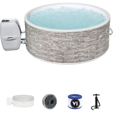 Piscina SPA idromassaggio Lay-Z-Spa Vancouver AirJet Plus Bestway 60027 (1/10)