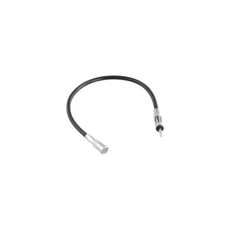 Geeignet für Lntyq Autoradio-Stereo-Antennenadapterkabel, DIN-zu-ISO-Autoantenne mit Verlängerungskabel, Auto-Multimedia-Receiver-Antennenanschlusskabel.