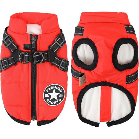 Manteau d'hiver 2 en 1 pour petit chien - XL (1/5)
