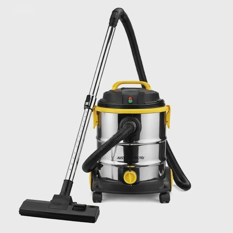 Just Perfecto Wet and Dry Vacuum Cleaner - Multi-Stage Stainless Steel Filtration System 1200W 25L (1/5)