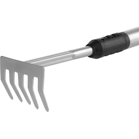 Garten Harke Strend Pro Herrison 615G1, 5 Zähne, Rechen, Teleskopstiel 1200 mm
