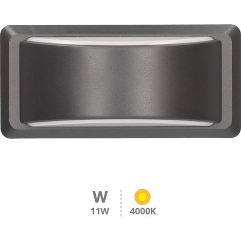 GSC 200205047 Aplique pared LED Anthe 12W 4000K IP65 Gris antracita (1/4)