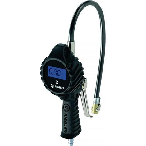 Manómetro  de  llenado  de  neumáticos  no  calibrado,  con  conector  de  momento  DN  7,2  RIEGLER (1/2)