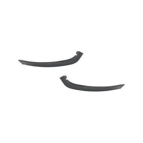 Moulures sous phares avant noires kit Renault Megane 3 phase 3 2014-2015