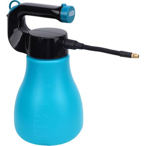 Pulvérisateur électrique 3L portable arrosoir vaporisateur efficace avec buse ajustable pour jardin bleu (1/5)