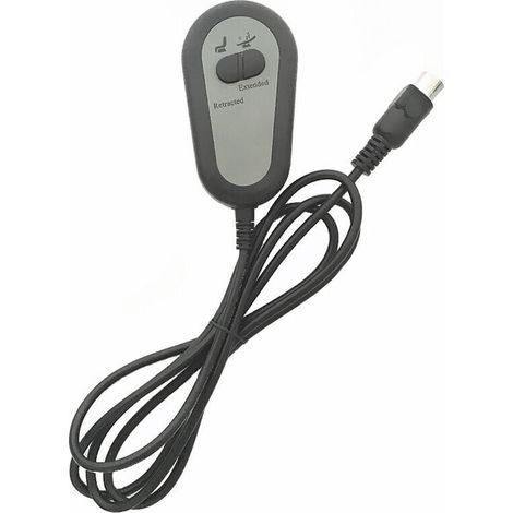 Sessel-Fernbedienung, Liegesessel-Controller, Handschalter mit 2 Tasten und 5 Polen für die meisten elektrischen Liegesessel und Liftsessel (1/4)