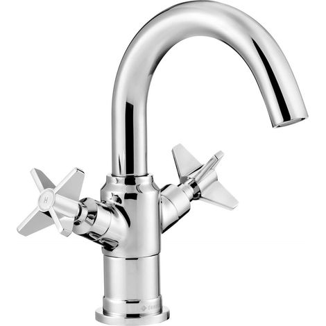 Deante Waschbeckenarmatur Chrom Edelstahl zeitgenössisches Design