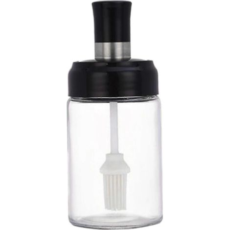 Pot à épices en verre avec couvercle pour la cuisine, idéal pour le sel assaisonné et le rangement des épices. (1/5)