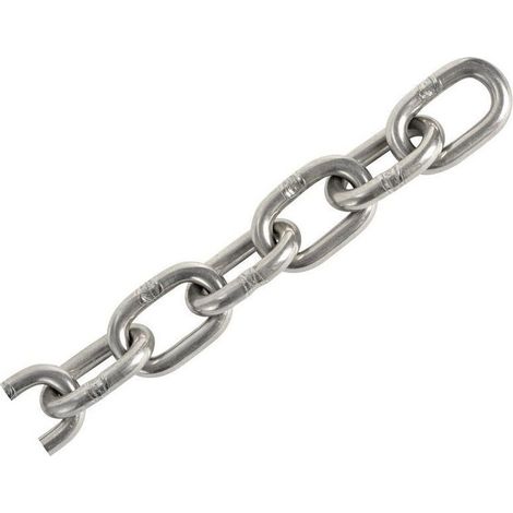 Catena genovese zinco cromata n 22 - diametro 5,5mm (1/2)