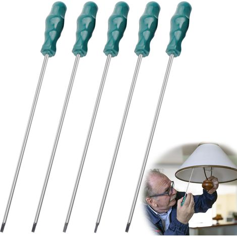 Jeu de Tournevis Torx: Jeu de 5 Tournevis Torx avec Poignées Ergonomiques, Tournevis Magnétique, T15 - T30, 400mm (1/5)