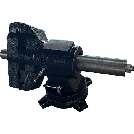 Étau polyvalent cylindrique avec base et mâchoire pivotantes mors 125 mm (1/5)