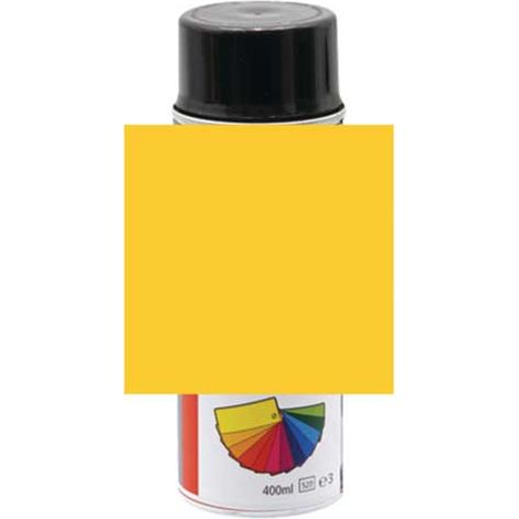Vernice gialla RAL 1018 Giallo Zinco WILKKENS GRANIT 400 ml Spray (1/3)