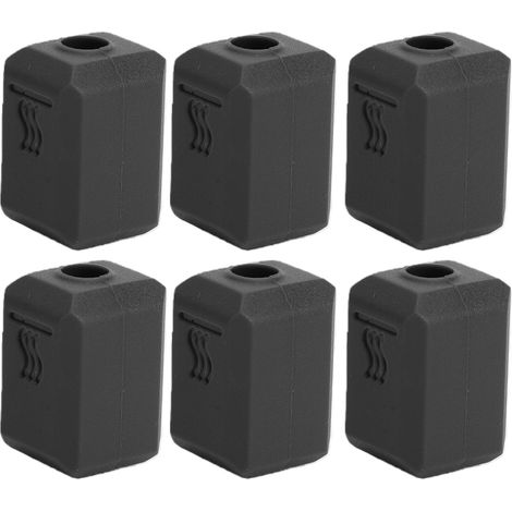 Lot de 6 étuis en silicone pour tête d'impression compatibles avec l'imprimante 3D SNAPMAKER U1 : housses de protection isolantes haute température et accessoires de rechange (1/5)