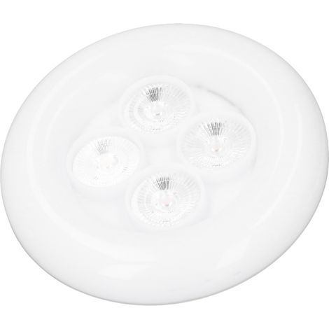 UFO RGB E27 38W Mehrfarbige LED-Leuchte, Energiesparlampe für Garage, Party und Innenräume, Spannung 165–265 V, Modell B (1/5)