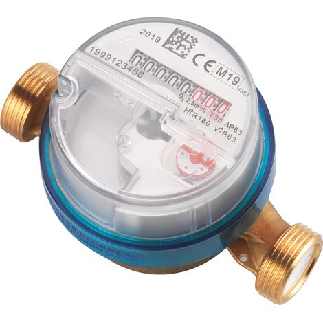 Compteur eau froide jet unique prêt télérelève MID R80 - Série 2741 Ø15 - L110