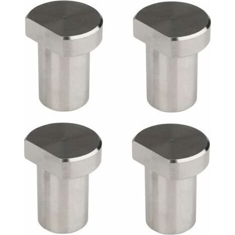 4 pièces Serrage de Table à Bois 20 mm, Arrêt en alliage d'aluminium banc de travail pour chien pince pour chien, T Track travail du bois accessoires de banc de travail pour trou (1/4)