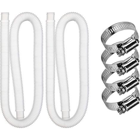 1.5 meter suction hose – two pieces per set – compatible with 300/330/530/1000 pool pumps (1/5)