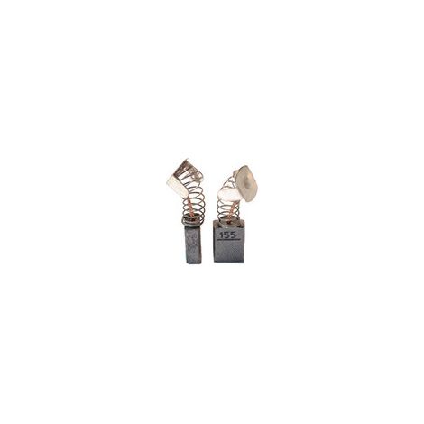 2 Stück anpassbare Kohlen für Makita. Maße: 6,5 x 13,5 x 16 mm.