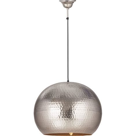 Lampe suspendue style factory large - Nickel (1/3)