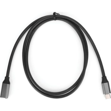 Câble d'extension USB-C 4K 60W PD 3.1, mâle vers femelle, 0.5m, charge rapide 3A (1/5)