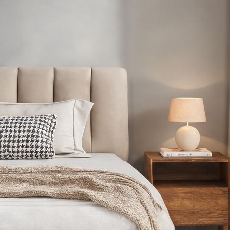 Matelas coloris blanc en sponge 148 x 25 x 25 cm (1/5)