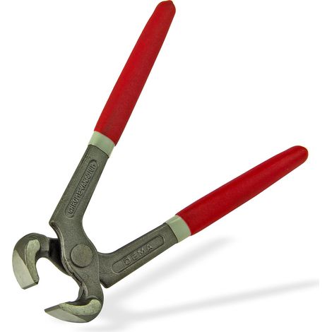Kneifzange 200mm Beißzange Kantenzange mit Gummigriff Chrom Vanadium (1/3)